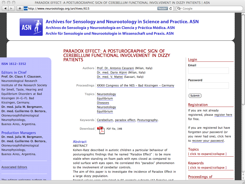 ASN website