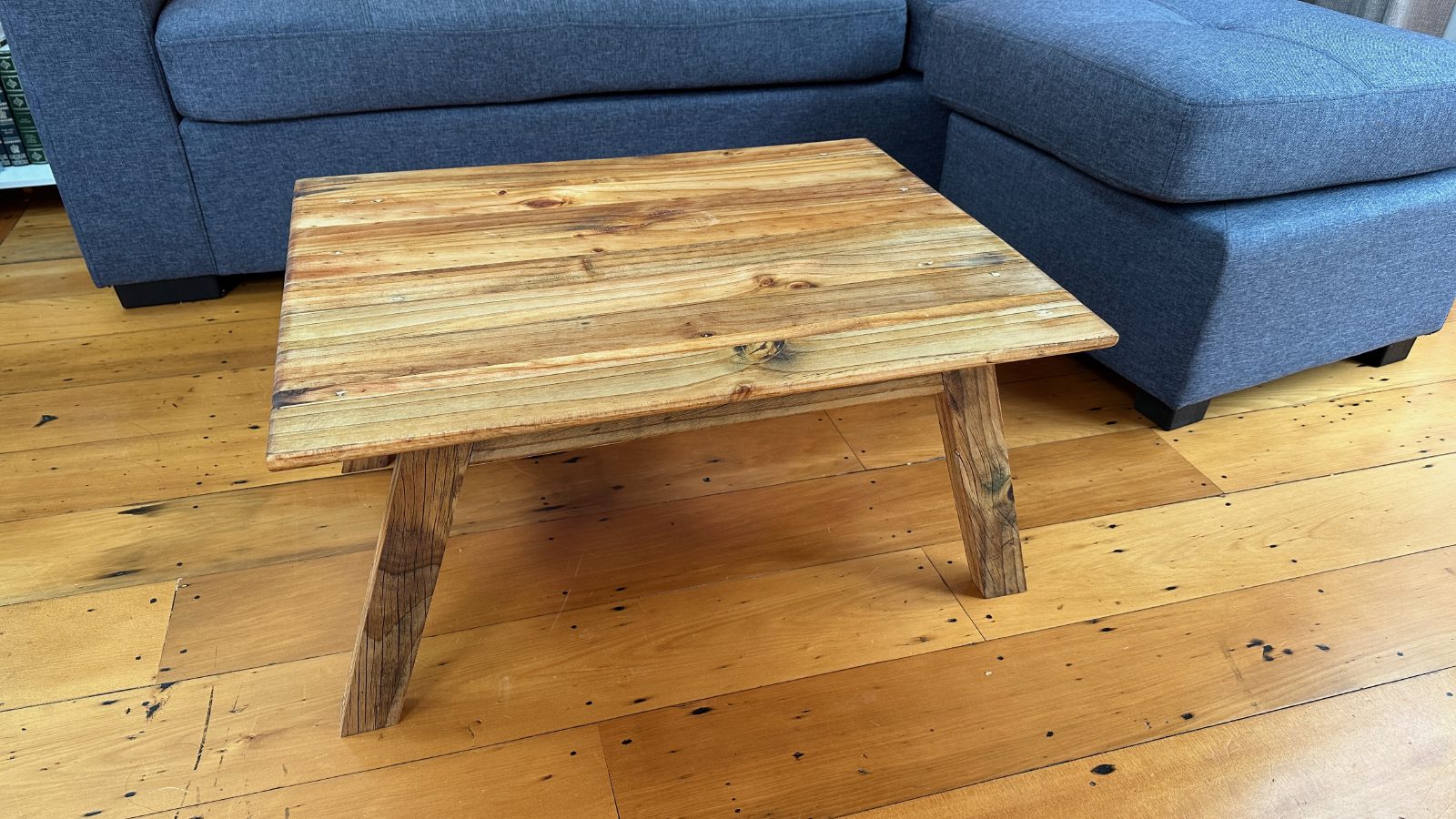 Custom wooden coffee table