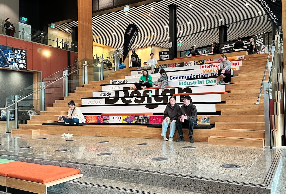 Design stairs for Open Day