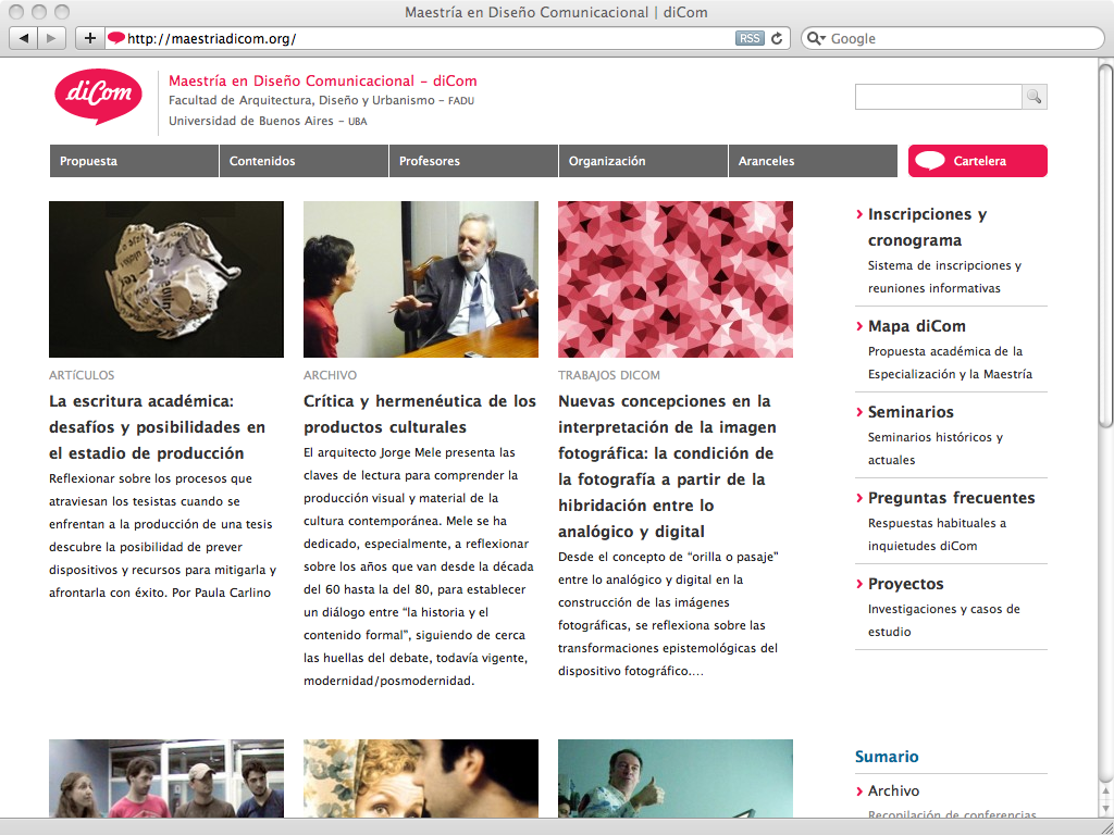 diCom website